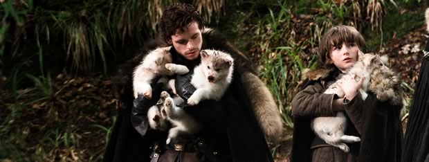 robb-stark-bran-stark-wolves