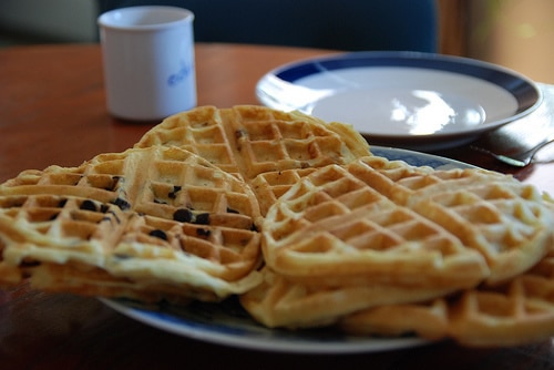 waffle burger