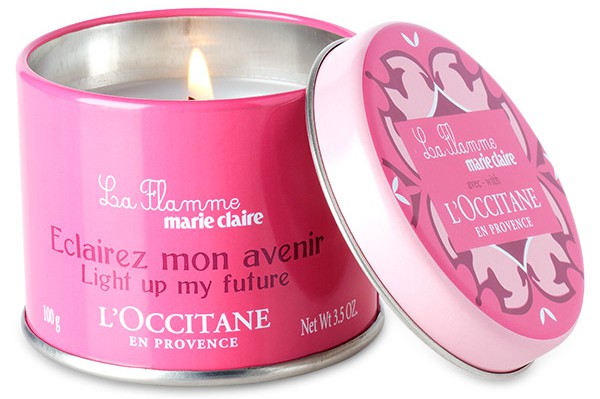 bougie-flamme-marie-claire-loccitane bougie-flamme-marie-claire-loccitane