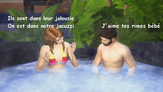 léa et kendji jacuzzi léa et kendji jacuzzi