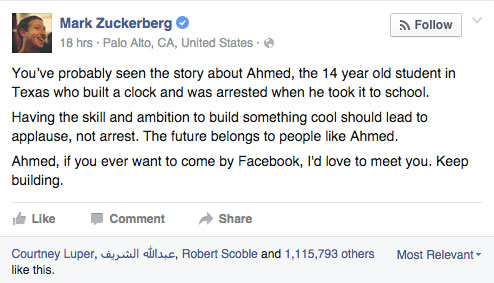 mark-zuckerberg-ahmed-mohamed