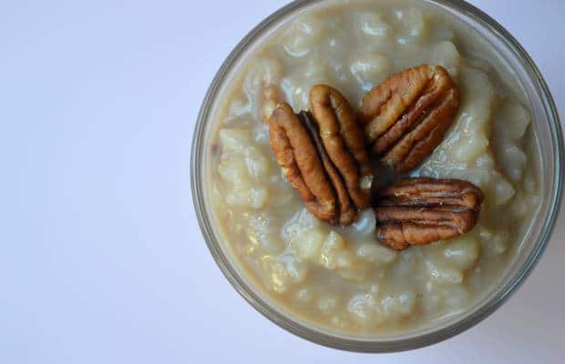 riz au lait pecan noisette