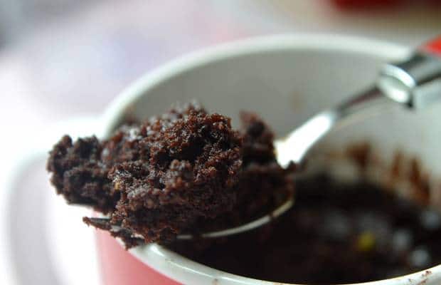 recette mug cake chocolat caramel