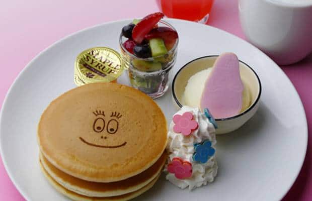 cafe barbapapa pancakes