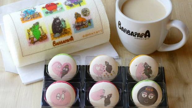 café barbapapa macarons café barbapapa macarons