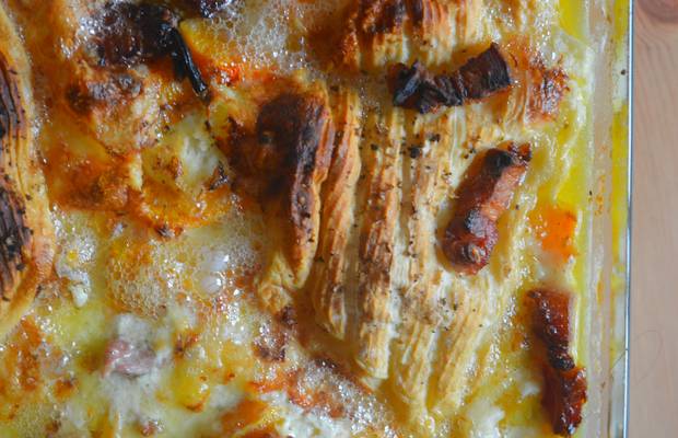 recette courge butternut tartiflette