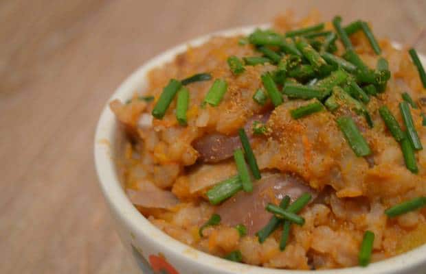 risotto butternut ciboulette