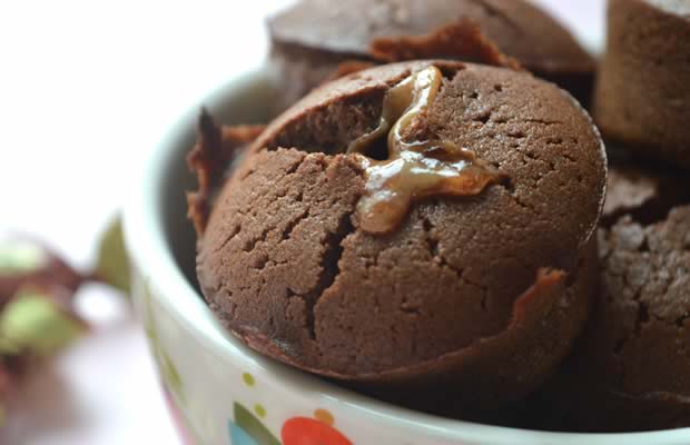 muffin chocolat caramel