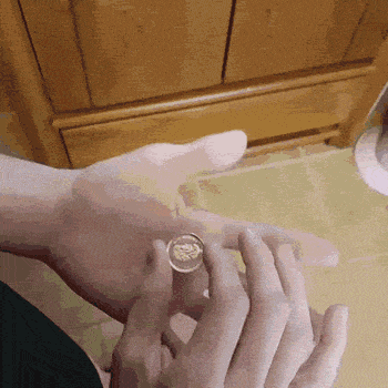 How a magician makes a coin disappear - compress