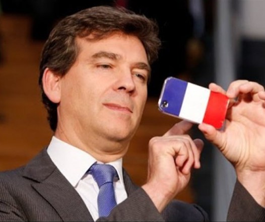 Arnaud montebourg made in france iphone