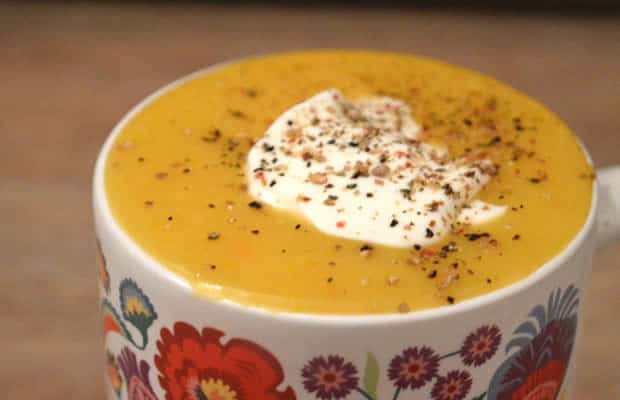 soupe poireaux carottes