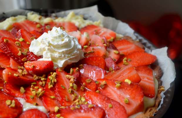 recette tarte aux fraises facile