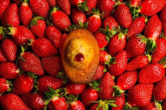 madeleine tonka fraises