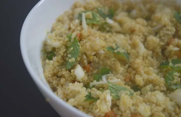 recette salade de quinoa menthe