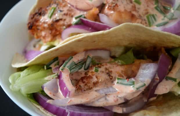 tacos poulet recette