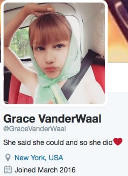 Grace VanderWaal Twitter