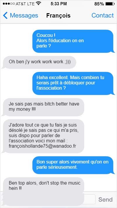 françois hollande rihanna conversation malaise