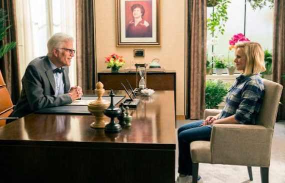 the good place ted danson kristen bell