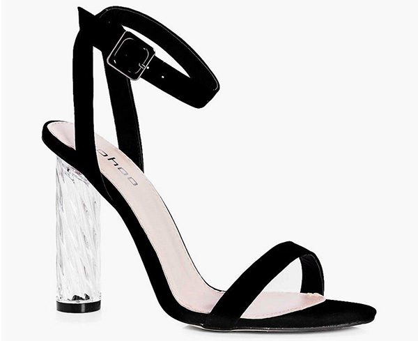 Tendance mode 2017 les chaussures a talons transparents