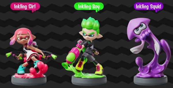 amiibos-splatoon amiibos-splatoon