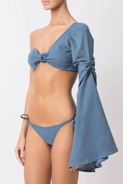 Bikini best sale manche longue