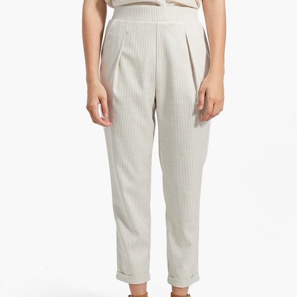 pantalon rayures stradivarius