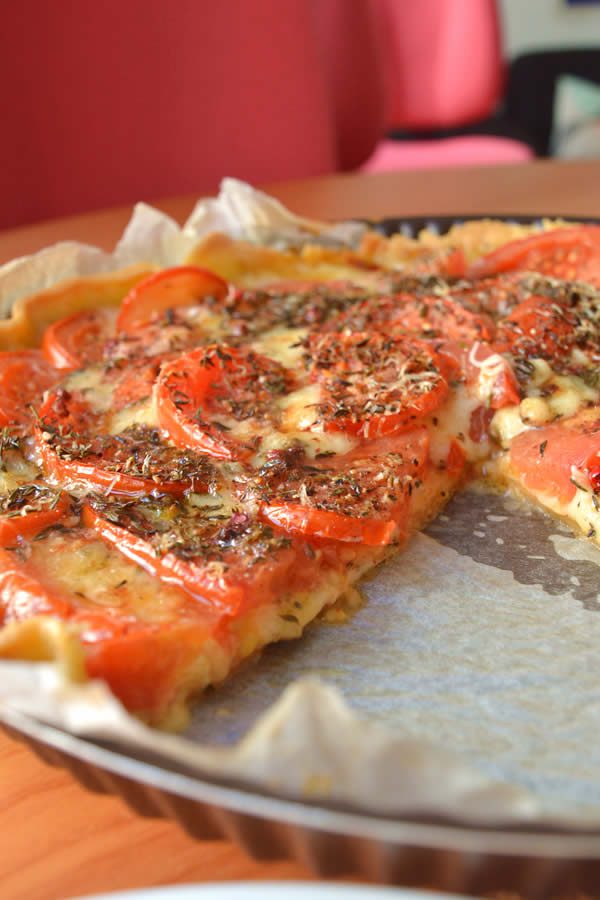 tarte aux tomates