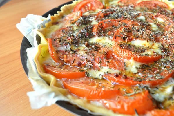 tarte aux tomates comté