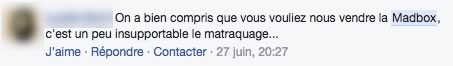 commentaire madmoix