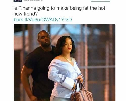 rihanna bodyshaming twitter rihanna bodyshaming twitter