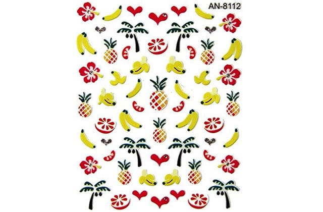 Nail Art Stickers Palmiers