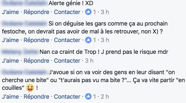 commentaire bite