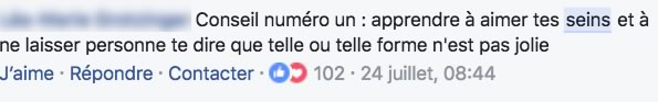 commentaire seins