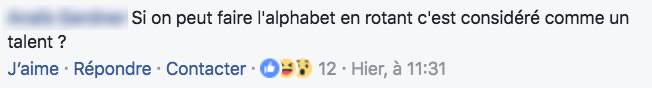 commentaire talent