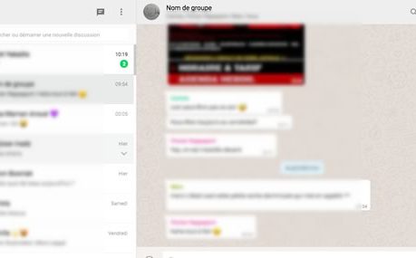 whatsapp-ordinateur WhatsApp version ordinateur