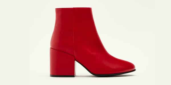 Bottines rouges