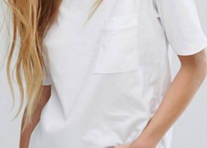 TShirt blanc poche ASOS TShirt blanc poche ASOS