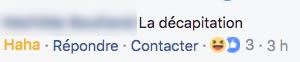 commentaire decapitation commentaire decapitation