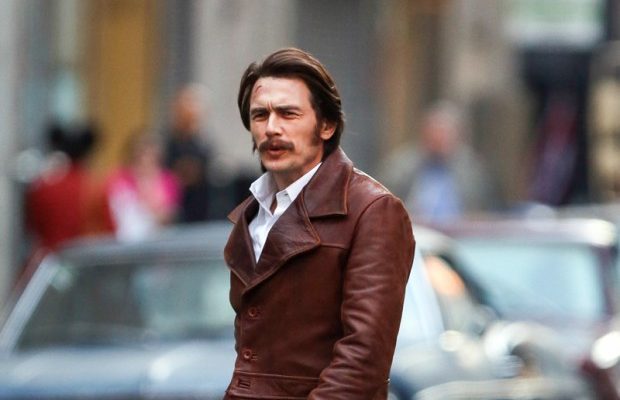 New York, NY - He had only just been born when the porn and prostitution scene was raging in New York in the 1970s. But James Franco easily slipped into the look of the era when he filmed a scene for HBO's new mini-series Deuce in the Chelsea neighbourhood of Manhattan in New York on Friday. For the 37-year-old, his bushy moustache and long shag haircut set the tone. He added to the style with a brown leather jacket with wide lapels, a shiny brown printed shirt, dark grey flared slacks and brown shoes.
AKM-GSI October 16, 2015
To License These Photos, Please Contact :
Steve Ginsburg
(310) 505-8447
(323) 423-9397
steve@akmgsi.com
sales@akmgsi.com
or
Maria Buda
(917) 242-1505
mbuda@akmgsi.com
ginsburgspalyinc@gmail.com New York, NY - He had only just been born when the porn and prostitution scene was raging in New York in the 1970s. But James Franco easily slipped into the look of the era when he filmed a scene for HBO's new mini-series Deuce in the Chelsea neighbourhood of Manhattan in New York on Friday. For the 37-year-old, his bushy moustache and long shag haircut set the tone. He added to the style with a brown leather jacket with wide lapels, a shiny brown printed shirt, dark grey flared slacks and brown shoes.
AKM-GSI October 16, 2015
To License These Photos, Please Contact :
Steve Ginsburg
(310) 505-8447
(323) 423-9397
steve@akmgsi.com
sales@akmgsi.com
or
Maria Buda
(917) 242-1505
mbuda@akmgsi.com
ginsburgspalyinc@gmail.com