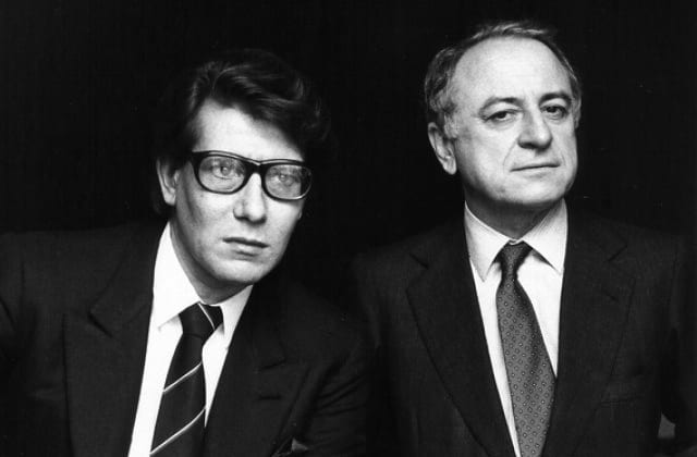 Pierre Bergé Yves Saint Laurent