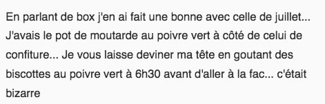 comentaire box oops comentaire box oops