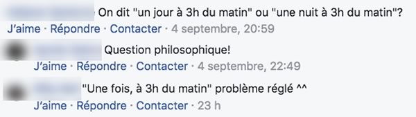 commentaire 3h du matin commentaire 3h du matin