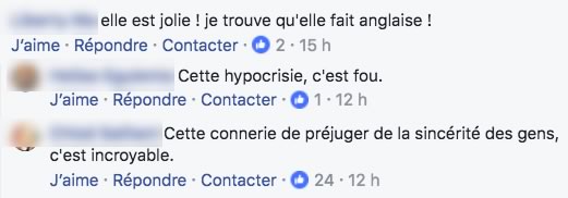 commentaire hypocrite