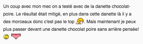 commentaire nourriture1