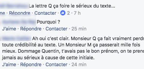 commentaire q commentaire q