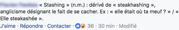 commentaire stashing commentaire stashing