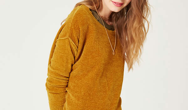 pull-maille-chenille-ocre