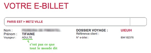 E-billet UIE E-billet UIE