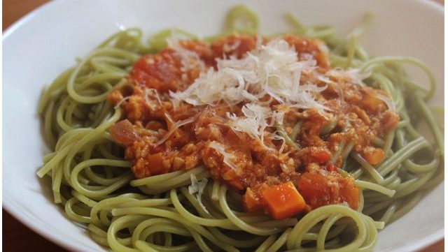 Spaghetti + Protéines