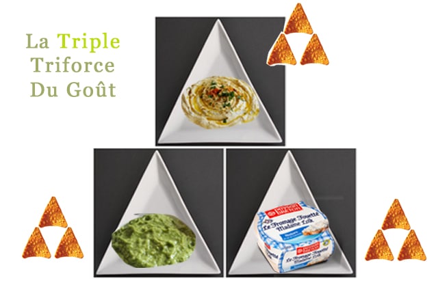 Triple Triforce du Gout